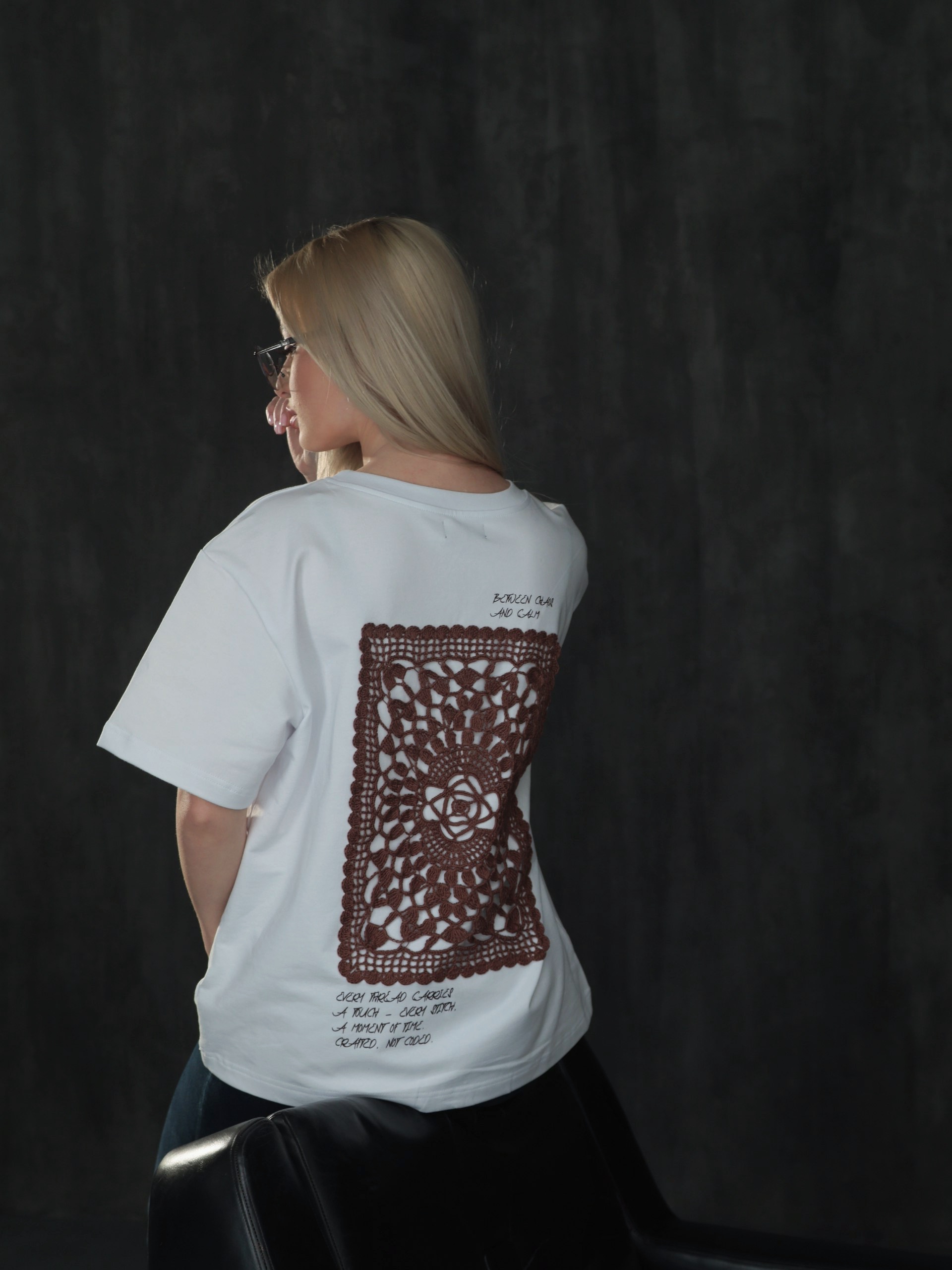 T-SHIRT "Moment of time" WHITE